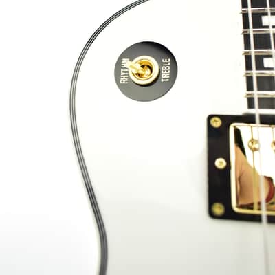 Edwards ESP ELP130CD les paul custom  WHT 3920gr image 6