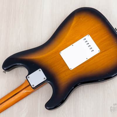 1983 Fender Fullerton American Vintage '57 Stratocaster Sunburst w/ Case, Hangtags image 14