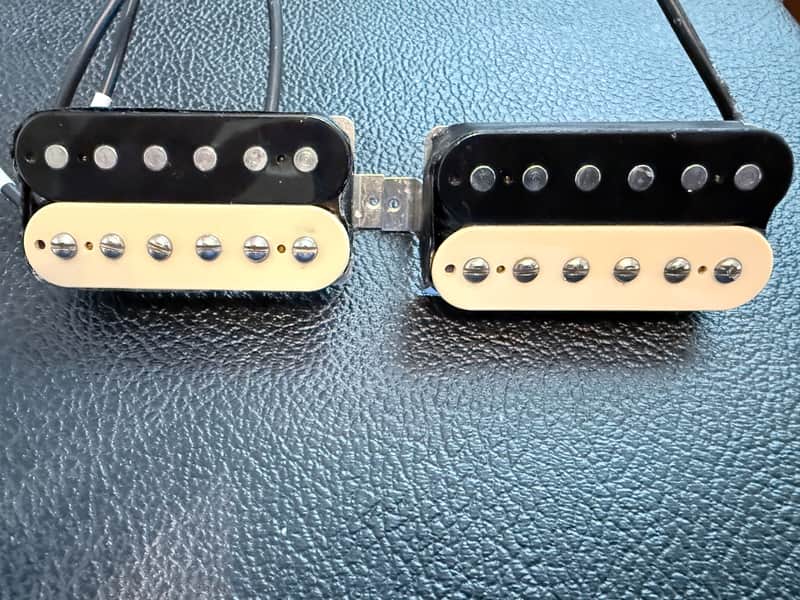 Gibson 61 Rhythm and 61 Lead 2021 - Black and Cream image 1
