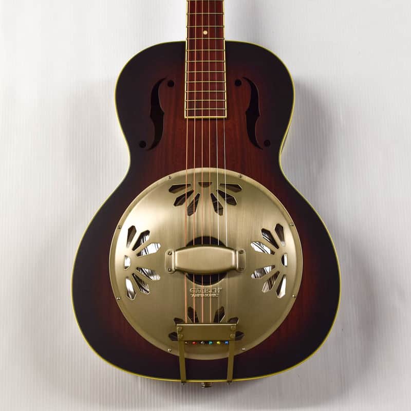 Gretsch G9241 Alligator Mahogany Round Neck Acoustic Electric Resonator - 2-color Sunburst image 1
