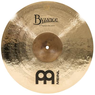 Meinl B15POH-B Byzance Polyphonic HiHat 15" Brilliant - Crash Cymbal image 8