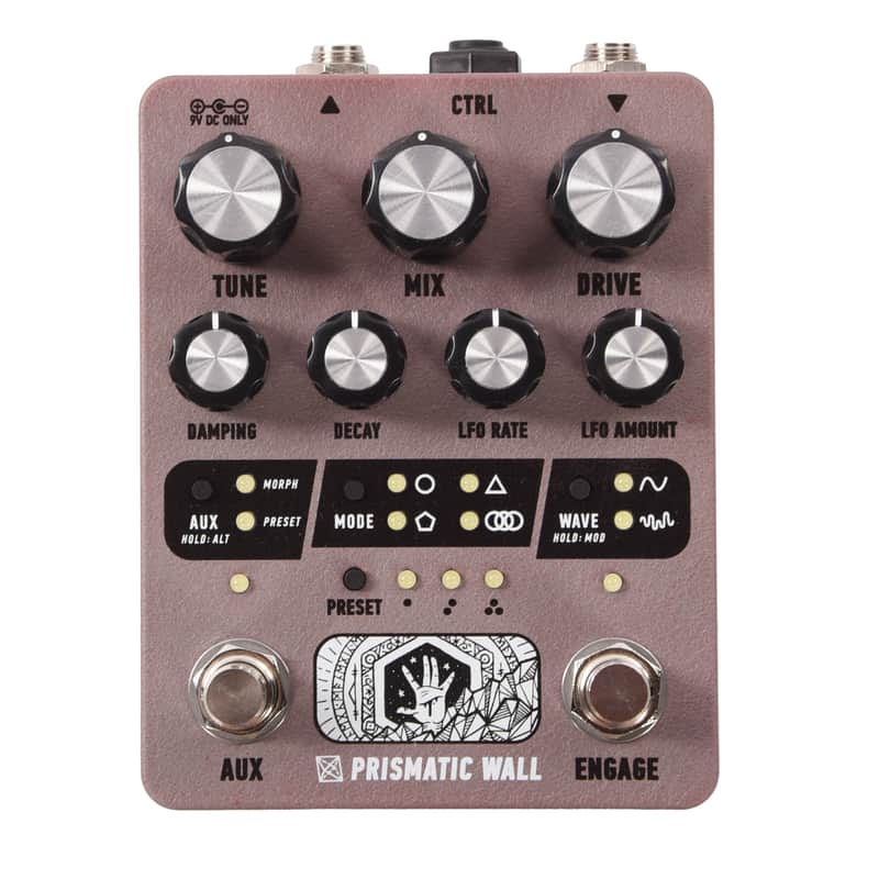 Electronic Audio Experiments Prismatic Wall Sympathetic Resonator Pedal image 1