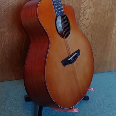 Donner DAF-410 Jumbo Acoustic Matte Orange w/Bag image 3