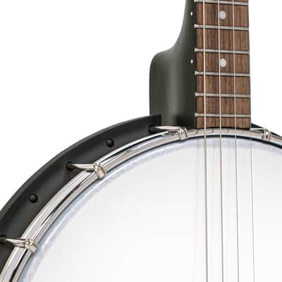 Gold Tone AC-4 IT/L: Acoustic Composite 4-String Openback Irish Tenor Banjo with Gig Bag image 14