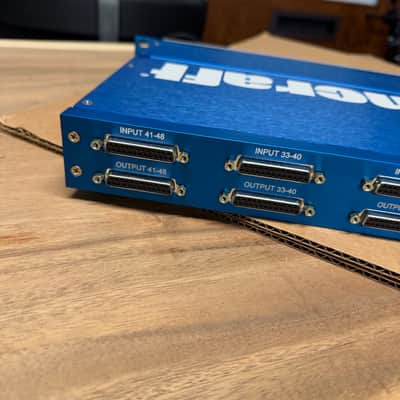 Switchcraft 9625 96-Point TT-DB25 Patchbay Includes Mogami Cables! image 6