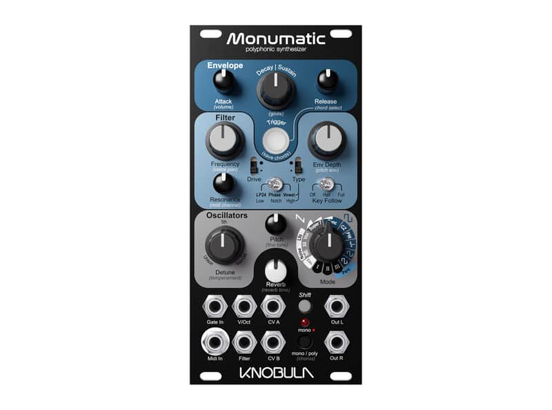 Knobula Monumatic Polyphonic Synthesizer image 1