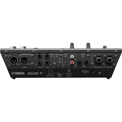 Yamaha AG08 (Black) | 8-Channel Live Streaming Mixer with DSP, USB Interface & Sound Pads image 6