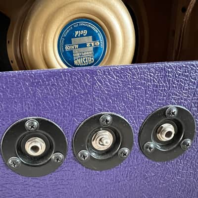 Wolfaardt Custom Boutique Combo BLACKFACE TYPE 2x 6V6 (20 watt) - Purple image 11