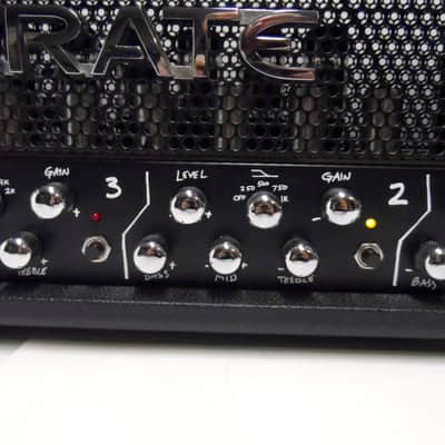 Vintage USA Crate BV150H BV 150 Watt Blue Voodoo 3 Channel Guitar Amp Head Tube Loop  w/ Footswitch image 7