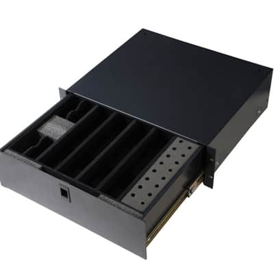 Gator GRW-DRWWRLSS Rackworks Wireless Microphone Drawer - 3U