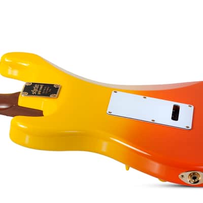 Schecter Tori Ruffin Freak Juice Traditional Guitar Juice Burst image 4
