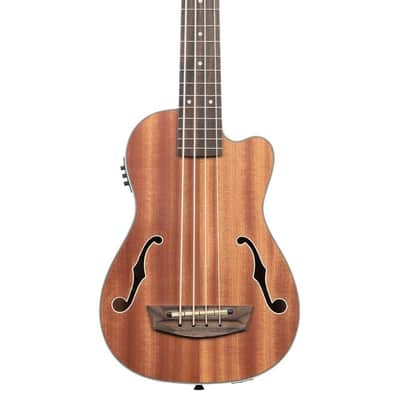 Kala U-Bass Journeyman Mahogany - Natural - With Case image 1