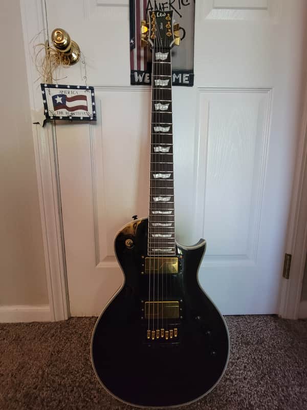 ESP LTD EC-1007 Baritone Evertune 2024 - Present Black image 1