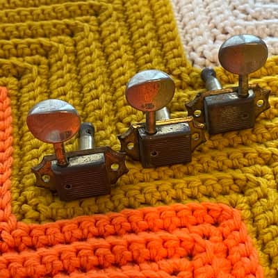 Kluson Deluxe D-169400 - 3 Beautiful Original Tuners! - image 1