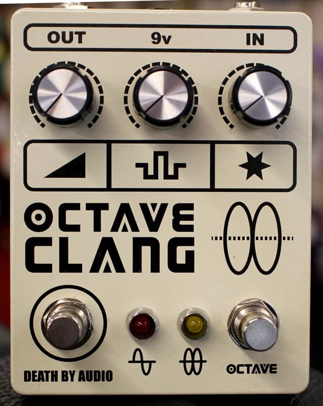 Death By Audio Octave Clang V2 Octave Transformer Guitar Effects Pedal image 1