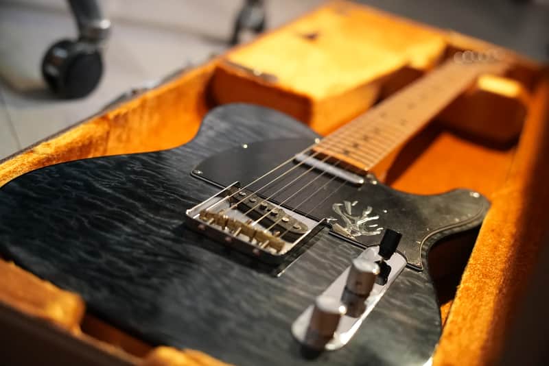 Fender Rarities Series Quilt Maple Top American Original '60s Telecaster with Maple Fretboard 2019 - Blue Cloud Burst image 1