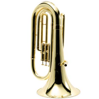 King 623 'Diplomat' Student Bb Baritone Horn in Clear Lacquer SN 662125 image 5