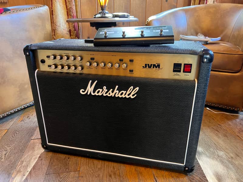 Marshall JVM205C 2-Channel 50-Watt 2x12" Guitar Combo 2008 - Present - Black image 1