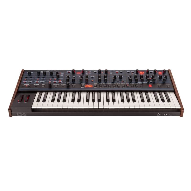 Sequential OB-6 Six-Voice Polyphonic Analog Synthesizer with Dual Effects Section and X-Mod and Poly Step Sequencing image 1