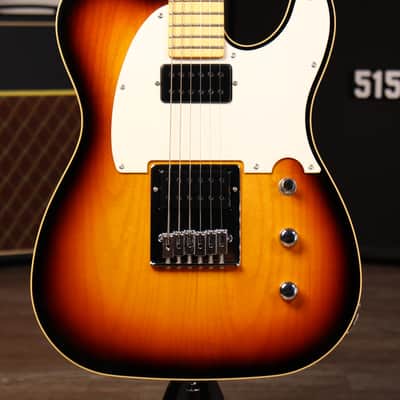 2017 Schecter USA Custom Shop PT-II HH Vintage Burst image 5