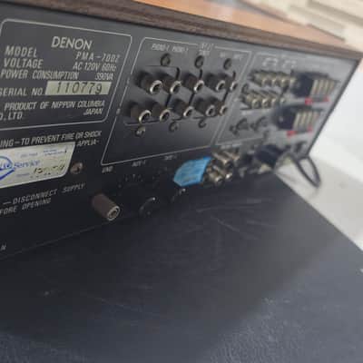 Vintage Denon PMA-700Z Integrated Amplifier – Fully Serviced & Recapped image 5