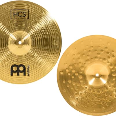 Meinl Cymbals HCS14H 14" HCS Traditional Hi Hat Pair (VIDEO) image 2