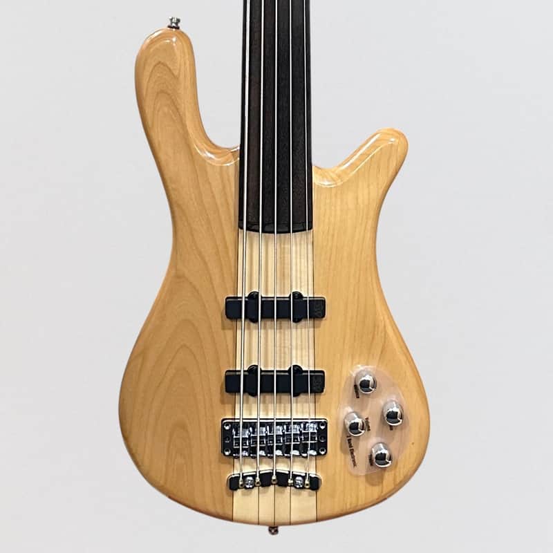 Warwick RockBass Streamer NT I 5-string Fretless Electric Bass Guitar - Natural image 1