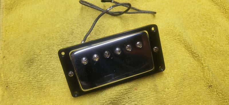 Gibson Patent # Pickup Late 1965 - Chrome image 1