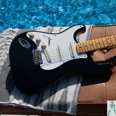 1990 Fender ST57-LH MIJ '57 Stratocaster Reissue - Lef Handed - Made in Japan (FujiGen) - Pro Set Up w Perfect Frets/Action/Intonation! image 12