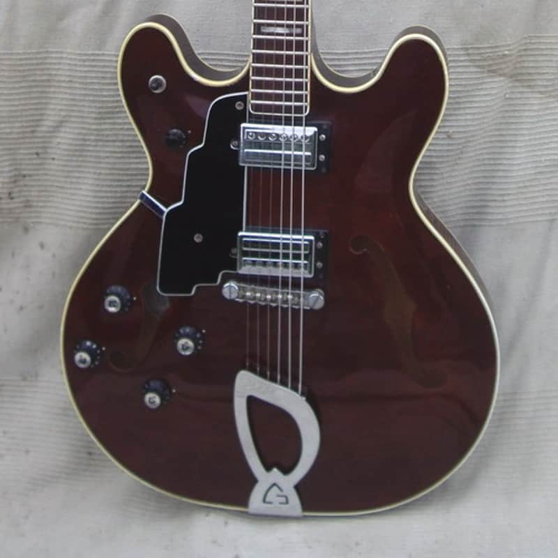1979 Guild SF4 StarFire IV Lefty Wine Red