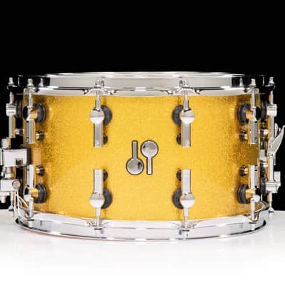 Sonor SQ2 14x8 Heavy Maple Snare - Gold Sparkle Lacquer image 1