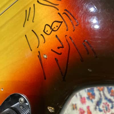 Tom Hamilton's Aerosmith, 1977 Music Man Stingray Bass, SIGNED! PLUS "Hamilton" NY Islanders NHL Jersey! AUTHENTICATED!  (TH2 #8) image 16