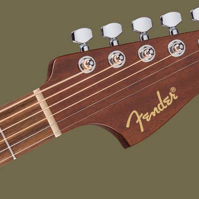 Fender California Standard Redondo Acoustic Guitar In Natural image 4