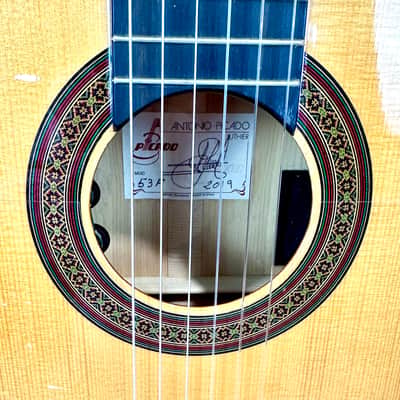 Antonio Picado – Model 53F Blanca Flamenco/Classical Guitar (2019, Spain) – Cypress Back & Sides image 8