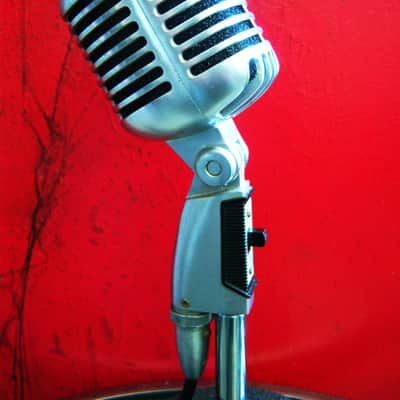 Vintage 1960's Shure 55SW Unidyne dynamic cardioid microphone w accessories 55 556S 55S image 9