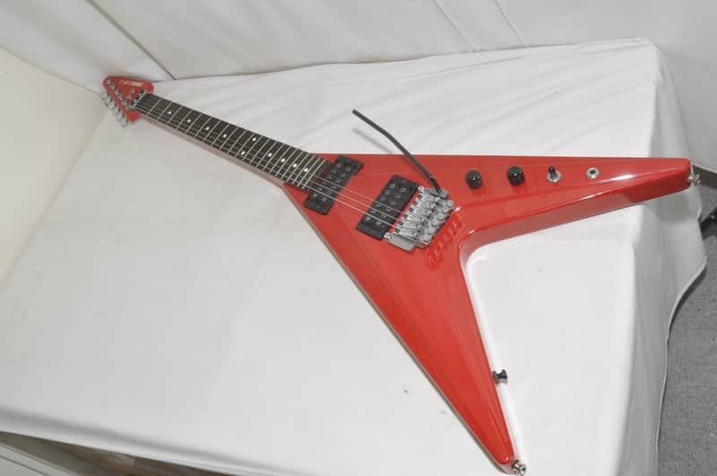 YAMAHA VX-2 Flying V 22-fret HH PU Electric Guitar Ref No 7169 image 1