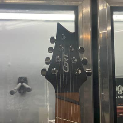 Cort KX307MS 7 String Multiscale Open Pore Red image 5