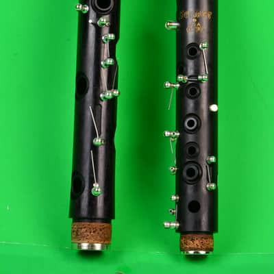Selmer CL210 - Intermeadiate Level Grenadilla Wood Clarinet - Silver Plated Keys, New Pads image 15