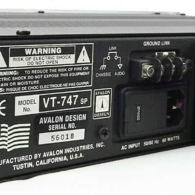 Avalon Design VT-747 SP Tube Opto Compressor Stereo +Sehr gut+ 1.5Jahre Garantie image 11