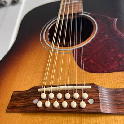 Gibson Hummingbird pro Limited Edition 12 String Acoustic-Electric Guitar Vintage Sunburst 2018 image 4