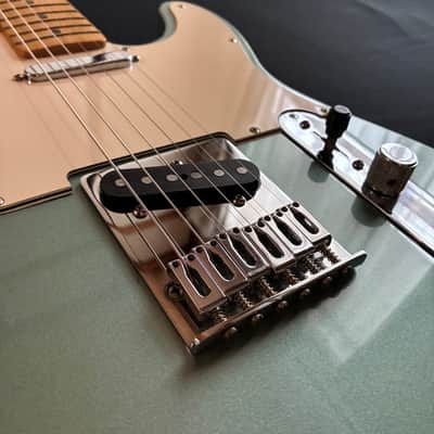 Immagine Fender MIM Standard Telecaster 2001 - Blue Agave Fender hardshell case included ★Playthrough video available★ - 4