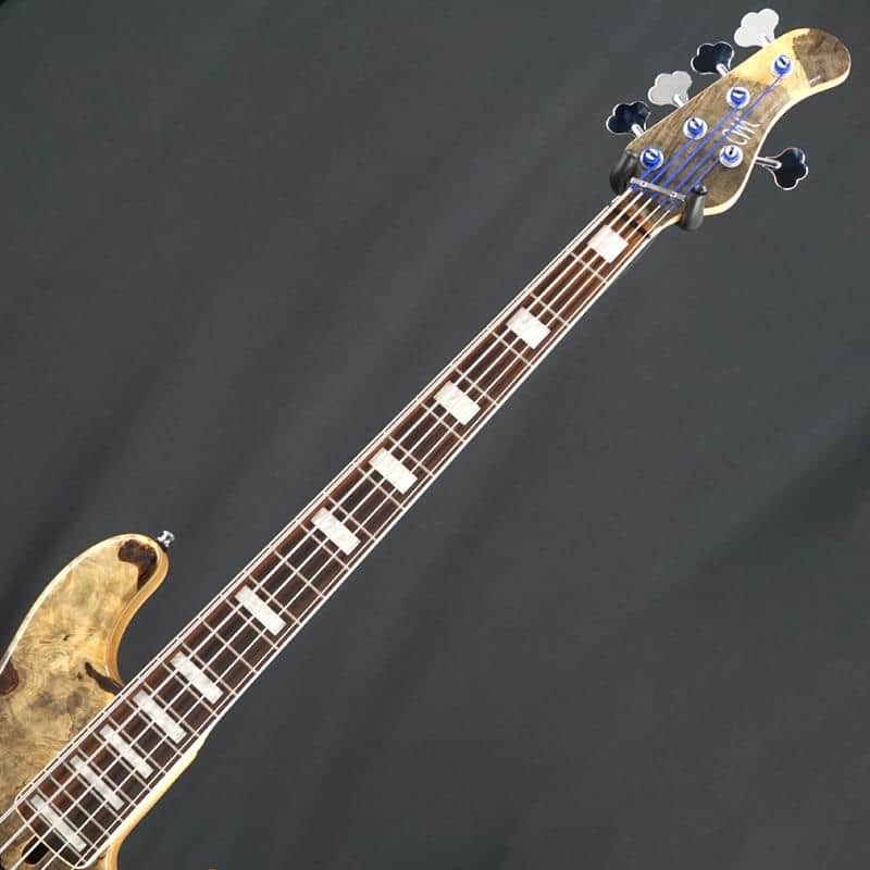 ベース MAYONES Jabba Custom 5st Buckeye BurlTop MAYONES USED ​​Jabba Custom BB5 Buckeye Burl Top (T-NAT-G) | Reverb UK
