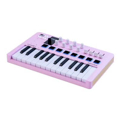 Arturia MiniLab 3 Compact MIDI Keyboard and Pad Controller (Special-Edition Rose Quartz) image 3