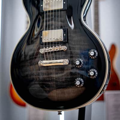 Epiphone Les Paul Custom Bats in Flight Transparent Ebony Burst image 6