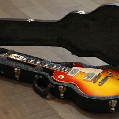 2007 Gibson Custom 1958 Les Paul Standard Reissue Electric Guitar LPR8 Cherry Sunburst + COA & Gibson Case image 21