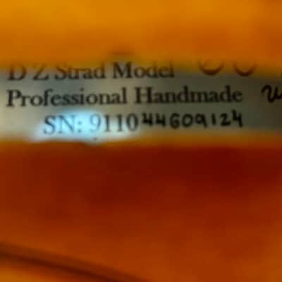 DZ Strad Model 609 4/4 size image 11