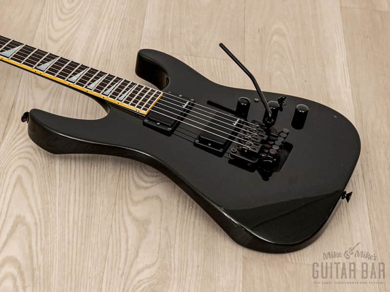 1990s Grover Jackson Soloist Custom HH Metallic Black, Japan | Reverb