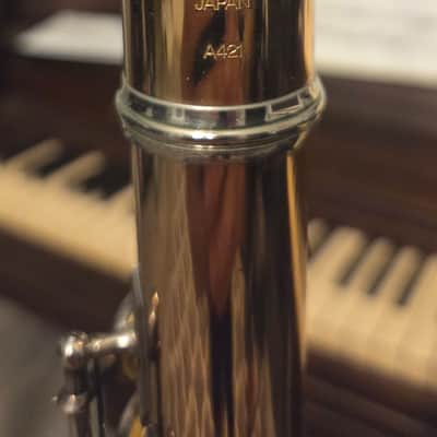 Yamaha YFL-A421BII Professional Alto Flute with Straight Headjoint - Gold-Plated image 2