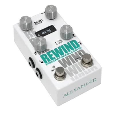 Alexander Pedals Rewind Programmable Echo 2022 - Present - White image 2