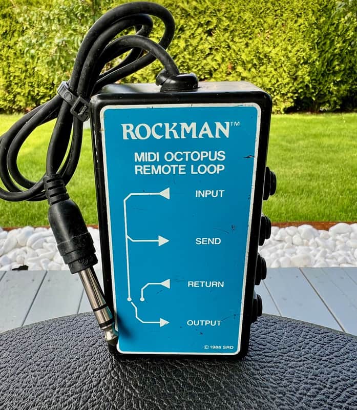 Rockman MIDI Octopus Remote Loop - Rare and Excellent Condition image 1